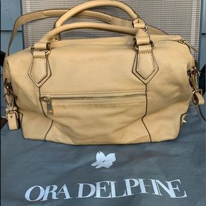 Reduced! Beautiful Ora Delphine Satchel with Dust Bag